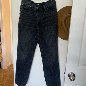 Madewell crossover button jeans